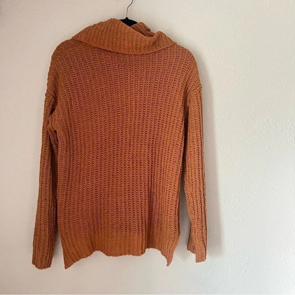 Moral Fibers cowl neck sweater